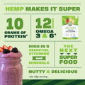 Manitoba Harvest Organic Hemp Hearts Shelled Hemp Seeds, 340g; 10g Plant-Based Protein & 12g Omegas per Serving, Whole 30 Approved, Vegan, Keto, Paleo, Non-GMO, Gluten Free 🍁 All In One Marketplace Canada