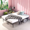 ZINUS SmartBase Tool-Free Assembly Mattress Foundation / 14 Inch Metal Platform Bed Frame/No Box Spring Needed/Sturdy Steel Frame/Underbed Storage, Full,Black 🍁 All In One Marketplace Canada