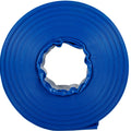 VEVOR Discharge Hose, 1-1/2" x 100', PVC Fabric Lay Flat Hose, Heavy Duty Backwash Drain Hose with Clamps, Weather-Proof & Burst-Proof, Ideal for Swimming Pool & Water Transfer, Blue 🍁 All In One Marketplace Canada
