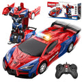 Spider Transform Remote Control Cars for Kids - 2.4GHz RC Police Car for 3 4 5 6 7 8 Year Old Boys, 1:18 Scale Robot Toy Car with One-Key Transformation & 360° Rotation, Kids Christmas Birthday Gifts 🍁 All In One Marketplace Canada