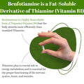 PUREFULLY Benfotiamine Vitamin B1/Thiamine 100mg, 120 Capsules - High Absorption Energy Support - Gluten Free, Non-GMO, Made in Canada 🍁 All In One Marketplace Canada