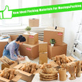 Honeycomb Packing Paper, MINHAO 15"x230' Eco Friendly Packing Paper for Moving Recyclable Honeycomb Paper Moving Supplies Bubble Wrapping Protective Roll, With 36 Fragile Sticker Labels 🍁 All In One Marketplace Canada
