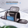 BurgeonNest Cat Carriers for Medium Cats Under 25 lbs, Pet Carrier for Cats with Unique Side Bag,Top Load Small Pet Carrier Soft-Sided Escape Proof with 4 Ventilated Windows 🍁 All In One Marketplace Canada