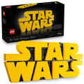 LEGO Star Wars Brick-Built Star Wars Logo - Building Blocks for Adults 18+ - Star Wars Gift Idea for Birthdays - Collectible DIY Model Kit - Home Decor Idea for Fans of The Movie Series - 75407 🍁 All In One Marketplace Canada