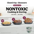 Ninja Crispi Pro Glass Air Fryer, 6-in-1, Rose, AS101CRS 🍁 All In One Marketplace Canada