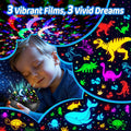 PIKOY Night Light for Kids,93 Lighting+3 Films Star Projector Night Light, Dimmable Remote Star Lights, 360° Sensory Projector Nightlight Glow in the Dark Stars, Toddler 3 Year Old Boy Toys for 3-5 🍁 All In One Marketplace Canada