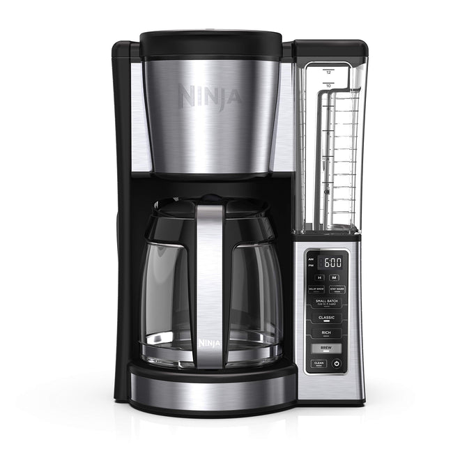 Ninja 12-Cup Programmable Coffee Maker with Glass Carafe – Classic & Rich Brew Styles, Delay Brew & Removable 60oz Water Reservoir, Black/Stainless Steel, CE250C (Canadian Version) 🍁 All In One Marketplace Canada