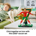 LEGO Editions Cristiano Ronaldo – Soccer Legend - Building Set for Boys & Girls, Ages 12+ - Collectible Soccer Gift with Plaque - Kids Bedroom or Shelf Decor - 43016 🍁 All In One Marketplace Canada