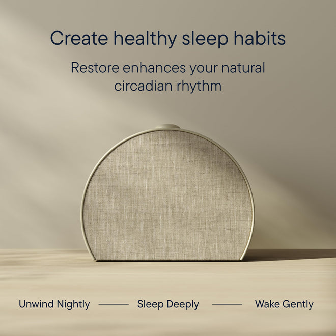 Hatch Restore 3 Sunrise Alarm Clock, Sound Machine, Smart Light (Putty) - White Noise, Screen-Free Sleep Routine 🍁 All In One Marketplace Canada
