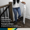 Safety 1st Lift, Lock and Swing Gate - Pressure or Hardware installed, Fits Spaces Between 28" and 42" Wide, 28" Tall, White 🍁 All In One Marketplace Canada