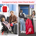J. L. Childress Gate Check Air Travel Bag for Standard and Double Strollers, Red 🍁 All In One Marketplace Canada