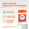 Align Probiotic, Women's Dual Action, Multi-Strain Probiotic, with Chaste Tree, Soothes Occasional Abdominal Discomfort, Gas, Bloating, 28 Capsules 🍁 All In One Marketplace Canada
