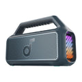 soundcore Boom 2 Outdoor Speaker, 80W, Subwoofer, BassUp 2.0, 24H Playtime, IPX7 Waterproof, Floatable, RGB Lights, USB-C, Custom EQ, Bluetooth 6.0, Portable, Camping, Beach, and Backyard-Blue 🍁 All In One Marketplace Canada