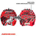 AirHead G-Force 3 Towable 1-3 Rider Tube for Boating and Water Sports, Heavy Duty Full Nylon Cover with Zipper, EVA Foam Pads, and Patented Speed Safety Valve for Easy Inflating & Deflating 🍁 All In One Marketplace Canada