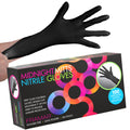 FRAMAR Black Nitrile Gloves – Black Disposable Gloves, Cleaning Gloves, Mechanic Gloves, Plastic Gloves Disposable (Medium) 🍁 All In One Marketplace Canada