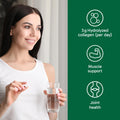 Organika Enhanced Collagen Protein Capsules - For Healthy Hair, Skin, Nails, Joints - Hydrolyzed For Better Absorption – Grass-Fed, Non-GMO - 240 Capsules 🍁 All In One Marketplace Canada