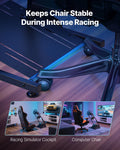 VEVOR Racing Wheel Stand, Adjustable & Foldable Simulator Stand for Logitech G29 G27 G920 G923, Thrustmaster T300RS T300GT T248 TS-PC TSXW Gaming Cockpit,Pedals Simulator NOT Included 🍁 All In One Marketplace Canada