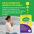 Culturelle Daily Digestive Health Daily Probiotic for Men and Women, With 100% Naturally Sourced Lactobacillus GG Strain, Pharmacist Recommended Gluten Free and Vegan, 50 Count Capsules (Pack of 1) 🍁 All In One Marketplace Canada