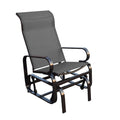 Sojag Belle Patio Glider Chair with Heavy-Duty Steel Frame and PVC-Coated Fabric, Easy-Glide Outdoor Patio Rocking Chair, Dark Grey 🍁 All In One Marketplace Canada