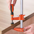 VEVOR Bar Clamps for Woodworking, 2-Pack 36" Clamp, Quick-Change F Clamp with 600 lbs Load Limit, 2.5" Throat Depth, Cast Iron and Carbon Steel, Wood Clamps for Woodworking Metal Working 🍁 All In One Marketplace Canada