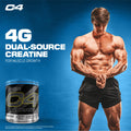 Cellucor C4 Ultimate Pre Workout Powder - Sugar Free Preworkout Energy with 300mg Caffeine and Creatine for Men & Women - Icy Blue Razz, 20 Servings 🍁 All In One Marketplace Canada