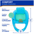 SwimWays Spring Float Premium XL Recliner Chair, Inflatable Pool Floats Adult with Fast Inflation, 25% Larger Than Recliner, Supports Up to 300 lbs 🍁 All In One Marketplace Canada