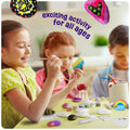 Kids Rock Painting Kit - Glow in The Dark - Arts & Crafts Christmas Gifts for Boys and Girls Ages 4-12 - Craft Activities Kits - Creative Art Toys for 4, 5, 6, 7, 8, 9, 10, 11 & 12 Year Old Kids (Glow In The Dark) 🍁 All In One Marketplace Canada