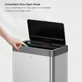 EKO Mirage X 80 Liter / 21.1 Gallons Motion Sensor Trash Can, Automatic Large Kitchen Trash Can Touchless, Stainless Steel 🍁 All In One Marketplace Canada