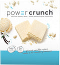 Power Crunch Protein Bars French Vanilla Crème 12 Count – High Protein Wafer Bar, 13g Protein, Low Sugar, Cream-Filled Snack Bar 🍁 All In One Marketplace Canada