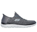 Skechers Men's Summits Key Pace Hands Free Slip-in Sneaker,Charcoal/Black,11 Wide 🍁 All In One Marketplace Canada