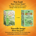 Twinings Pure Peppermint Herbal Revive Individually Wrapped Teabags, Naturally Caffeine-Free, 20 Count (Pack of 6), Enjoy Hot or Iced 🍁 All In One Marketplace Canada