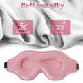 Sleep Eye Mask for Men Women, Lash Extensions 3D Sleeping Mask, Travel Blackout Night Blindfold Eye Shade Cover with Adjustable Strap (Pink-3D) 🍁 All In One Marketplace Canada