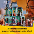 LEGO Creator 3 in 1 Haunted Mansion Building Toy for Kids - Halloween Building Blocks & Learning Toy for Girls & Boys, Ages 9+ - Build a Haunted House, Train, or Ship - Gift for Birthdays - 31167 🍁 All In One Marketplace Canada
