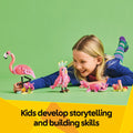 LEGO Creator 3 in 1 Wild Animals: Pink Flamingo Animal Building Toy - Building Toy with 3 Building Options, Pink Flamingo, Cockatoo, or Axolotl - Learning Toy for Kids, Ages 8+- 31170 🍁 All In One Marketplace Canada