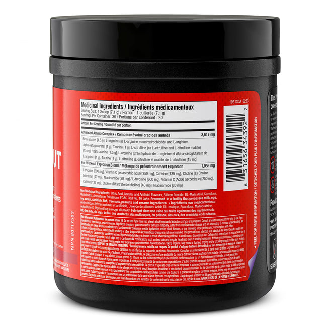 Six Star Pre-Workout Explosion for Men & Women, Fruit Punch (30 Servings) 🍁 All In One Marketplace Canada