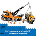 LEGO City Heavy-Duty Recovery Tow Truck with Crane Building Toy - Dump Truck & Tow Truck Toys for Boys & Girls, Ages 8+ - Pretend Play Set for Kids - Gift Idea for Birthdays & Holidays - 60467 🍁 All In One Marketplace Canada
