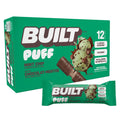 BUILT Puff Protein Bars, Mint Chip, 17g Protein - 12 Count 🍁 All In One Marketplace Canada