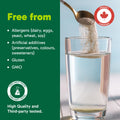 Organika Canadian-Made Belli Bliss Fibre | High Fibre Blend, 4 Diverse Sources of Fibre | Supports Digestive Health, Constipation Relief, Weight Control - Raspberry, 450g 🍁 All In One Marketplace Canada