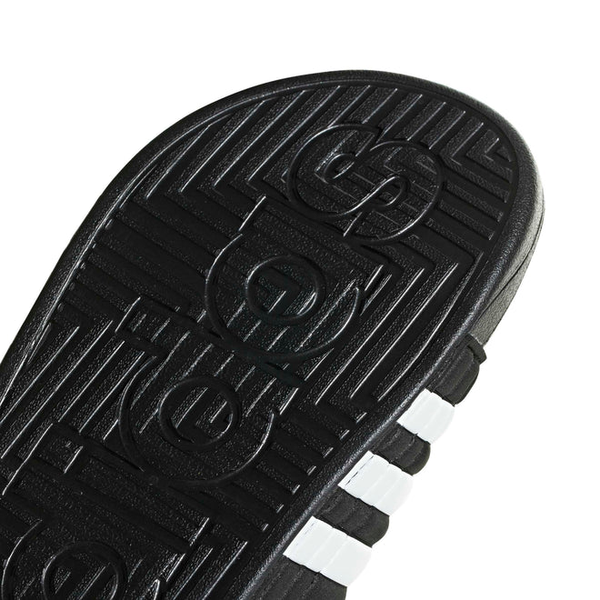 adidas Unisex-Adult Adissage, Core Black/White/Core Black, 10 🍁 All In One Marketplace Canada