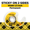 Scotch Double Sided Tape, 1/2 x 500 Inches, 6 Dispensers/Pack (6137H-2PC-MP) 🍁 All In One Marketplace Canada