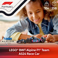 LEGO Speed Champions BWT Alpine F1 Team A524 Race Car Toy - Building Set for Kids, Boys & Girls, Ages 10+ - Toy Car for F1 Fans - Gift Idea for Birthday - 77248 🍁 All In One Marketplace Canada