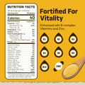 Coolinario Nutritional Yeast, Fortified, Large Flakes (1 GAL - 1.5 LBS) 🍁 All In One Marketplace Canada