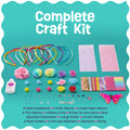 Headband Making Kit for Girls - Make Your Own Fashion Headbands for Kids - DIY Hair Accessories Set - Arts & Crafts Gift for Ages 5-12 Year Old Girl - Little Children's Art & Craft Gifts 🍁 All In One Marketplace Canada