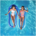 SwimWays Spring Float Premium Hammock Pool Lounger, Inflatable Pool Floats Adult with Fast Inflation for Ages 15 & Up, Sky Blue 🍁 All In One Marketplace Canada