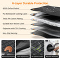 URPOWER Dog Car Seat Cover for Pets 100% Waterproof Seat Cover Hammock 600D Heavy Duty Scratch Proof Nonslip Durable Soft Back Seat Covers for Cars Trucks and SUVs 🍁 All In One Marketplace Canada