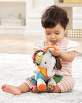 Skip Hop Bandana Buddies Baby Activity and Teething Toy with Multi-Sensory Rattle and Textures, Elephant 🍁 All In One Marketplace Canada
