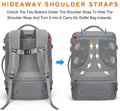 Carry on Backpack, Extra Large 40L Flight Approved Travel Backpack for Men & Women,Expandable Large Suitcase Backpacks With 4 Packing Cubes,Water Resistant Luggage Daypack Business Weekender Bag,Grey 🍁 All In One Marketplace Canada