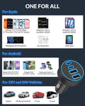 iPhone 17 16 15 Car Charger Fast Charging, 90W 4-Port USB C Fast Car Charger Cigarette Lighter Adapter with 240W 3FT USB-C Cable for iPhone 17/Air/17 Pro/17e/16/15 Pro Max/Plus/16e, iPad, Android 🍁 All In One Marketplace Canada