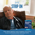 Breathe Right Nasal Strips, Original Large, Tan, Drug-Free Snoring Solution & Nasal Congestion Relief Caused by Colds & Allergies, Nightly Sleep, 30 Count 🍁 All In One Marketplace Canada