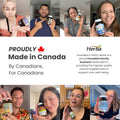 Herba Glycine Supplement 750mg - 180 Capsules | >99% Ultra Pure Glycine Capsules | Free-form Proteinogenic Amino Acids Supplements | Made in Canada 🍁 All In One Marketplace Canada
